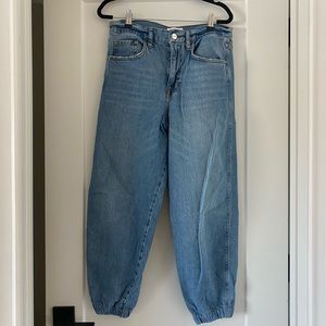 Paige denim joggers like new. Worn one time. Size 26.